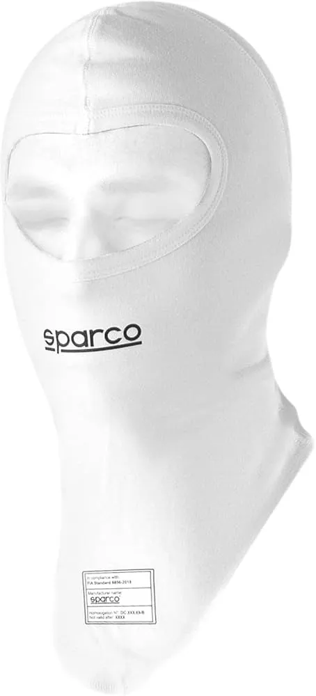 Capucha blanca Sparco