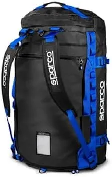 Bolso de viaje tipo duffle Dakar Sparco azul