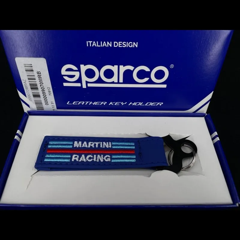 Llavero de cinta Martini Racing Sparco